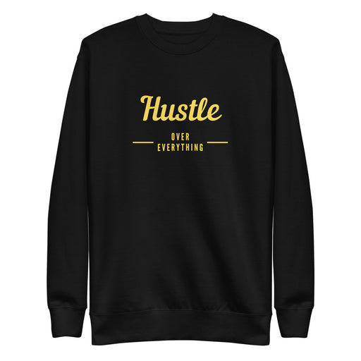 Hustle & Flow Crewneck - Black and Yellow