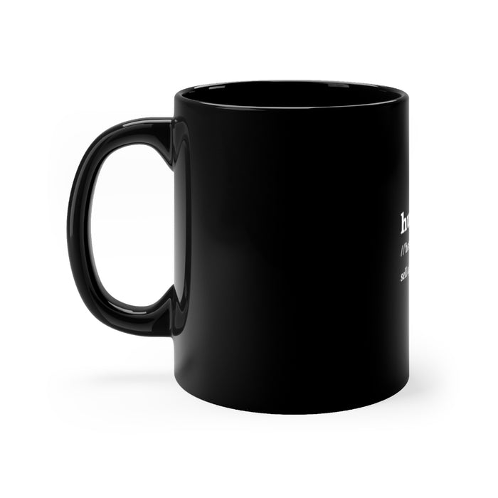 The Definition Black mug 11oz