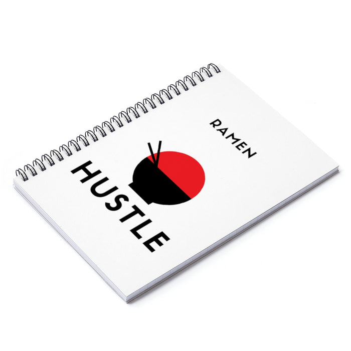 Ramen Hustle Spiral Notebook - Ruled Line