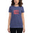 Throwback Hustle Women's Short Sleeve T-shirt - Heather Blue
