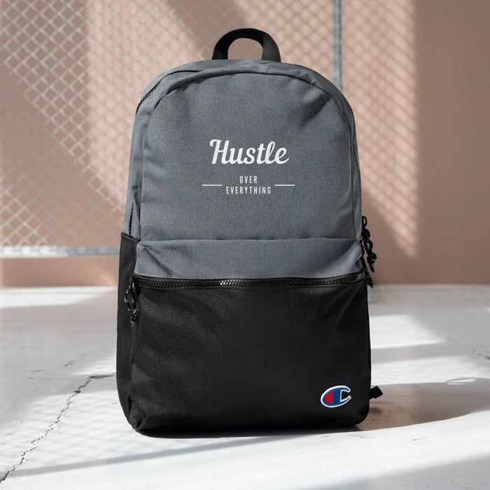 Hustle & Flow Embroidered Champion Backpack
