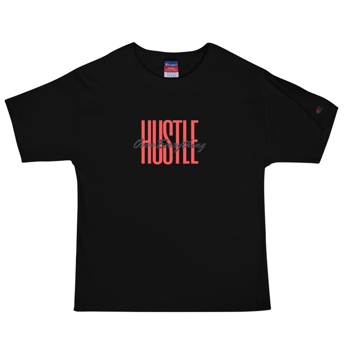 Throwback Hustle Men's Champion T-Shirt - Black