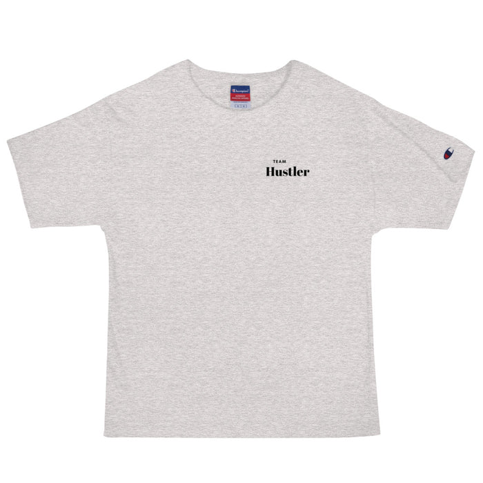 Team Hustler Men's Champion T-Shirt - Grey