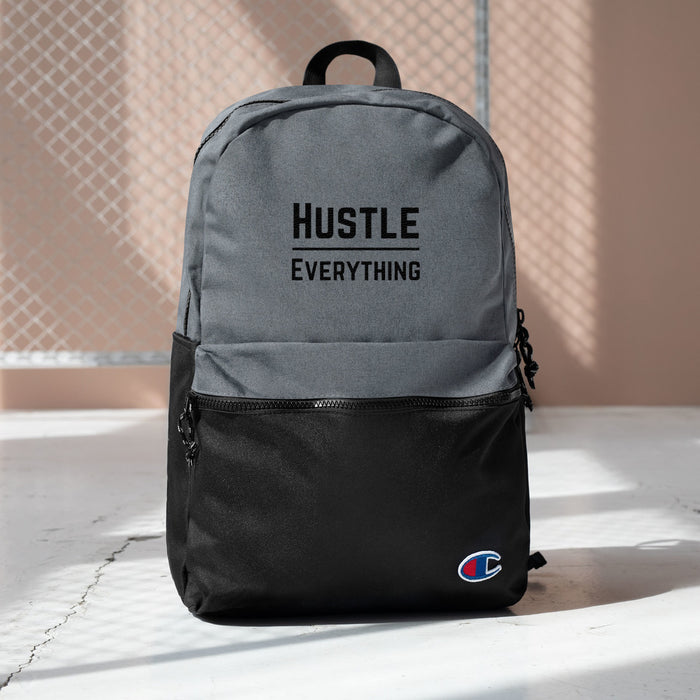 Hustle Original Embroidered Champion Backpack