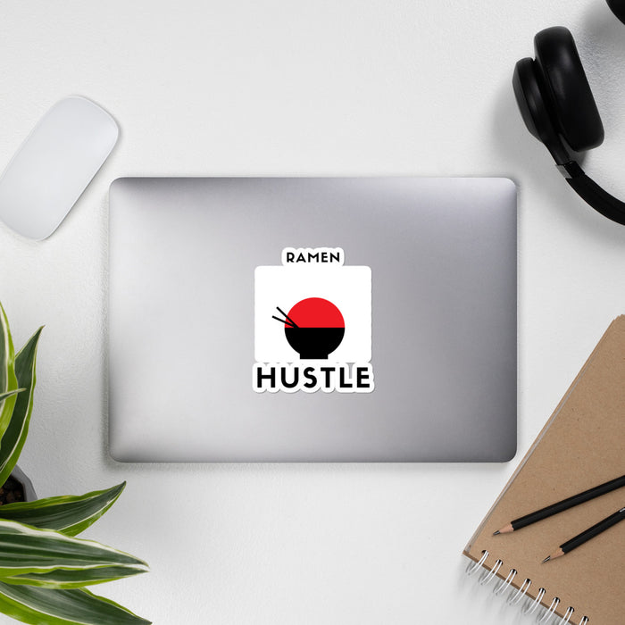 Ramen Hustle Bubble-Free Stickers