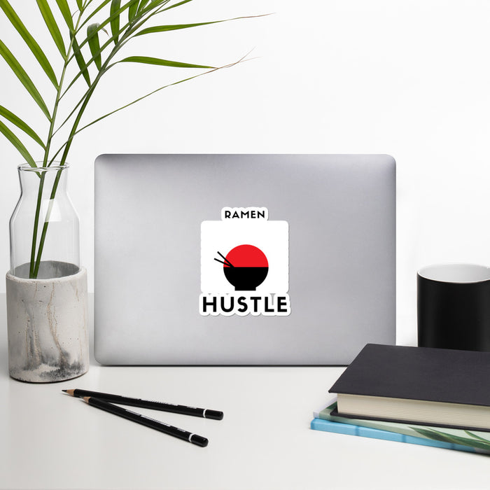 Ramen Hustle Bubble-Free Stickers