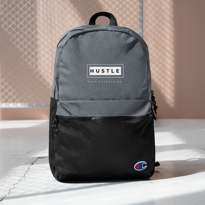 Hustle Box Embroidered Champion Backpack